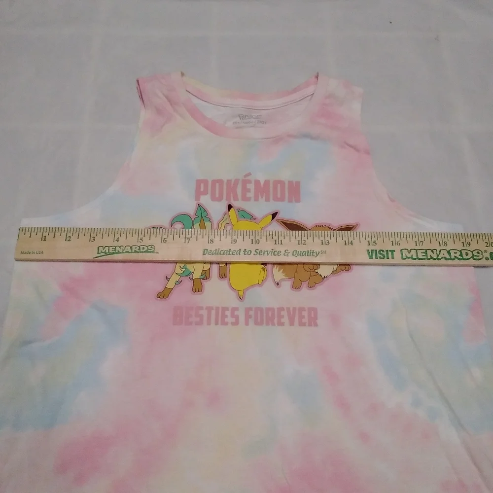 Pokemon Girl's XXL crop Tank - Picture 5 of 6